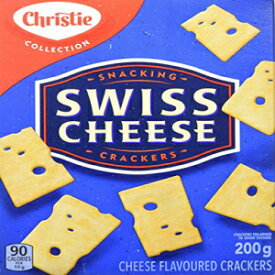 Christie スイスチーズクラッカー、200g/7.1オンス、6ct、{カナダから輸入} Christie Swiss Cheese Crackers, 200g/7.1oz., 6ct, {Imported from Canada}