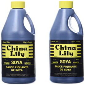 中国百合醤油 483ml/16.3 fl. オンス、(2 パック) {カナダから輸入} China Lily Soy Sauce 483ml/16.3 fl. oz, (2pk) {Imported from Canada}