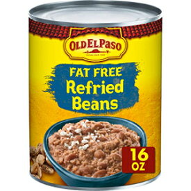 オールド エルパソ 無脂肪リフライドビーンズ、16 オンス (12個入り) Old El Paso Fat Free Refried Beans, 16 oz. (Pack of 12)