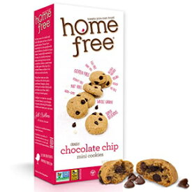 Homefree Treats You Can Trust グルテンフリー ミニクッキー、チョコレートチップ、5オンス Homefree Treats You Can Trust Gluten Free Mini Cookies, Chocolate Chip, 5 Ounce