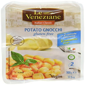 Le Veneziane グルテンフリー ポテトニョッキ 17.6オンス 3個パック Le Veneziane Gluten Free Potato Gnocchi 17.6oz Pack of 3