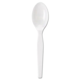 ディクシー 個別包装ポリスチレン製カトラリー ティースプーン ホワイト (1000個ケース) TM23C7 Dixie TM23C7 Individually Wrapped Polystyrene Cutlery, Teaspoons, White (Case of 1000)