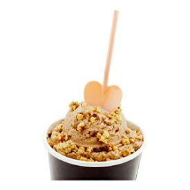 ハート型スプーン、ラブシャベルスプーン、使い捨てミニプラスチックテイスティングスプーン-3.5 "-コーラル、ピンク-100カラットボックス-レストランウェア Heart Shaped Spoon, Love Shovel Spoon, Disposable Mini Plastic Tasting Spoon - 3.5" - Co
