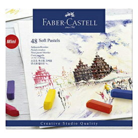 ファーバーカステル FC128248 クリエイティブ スタジオ ソフトパステル クレヨン (48 パック) アソート Faber-Castel FC128248 Creative Studio Soft Pastel Crayons (48 Pack), Assorted