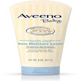 AVEENO ベビー デイリー モイスチャー ローション、無香料 8 オンス (5 パック) AVEENO Baby Daily Moisture Lotion, Fragrance Free 8 oz (5 Pack)