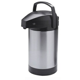ポンプ蓋付きHUBERTエアポットサーマルコーヒーディスペンサー、2.5リットル HUBERT Airpot Thermal Coffee Dispenser with Pump Lid, 2.5 Liter