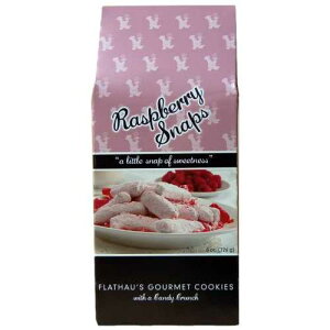 Flatau's Fine Foods ���Y�x���[�X�i�b�v�A8�I���X�� (12�p�b�N) Flathau's Fine Foods Raspberry Snaps, 8-Ounce Boxes (Pack of 12)