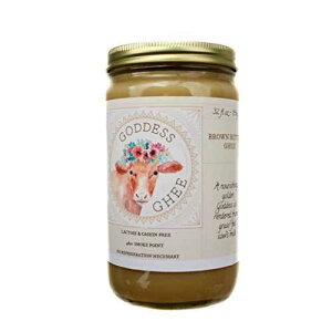 uEo^[M[ // _M[ // 32 IX Brown Butter Ghee // Goddess Ghee // 32 oz
