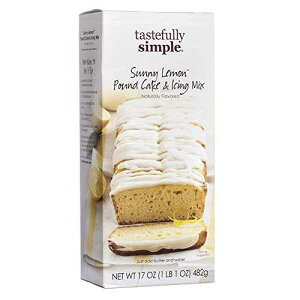 iŃVvȃTj[pEhP[LƃACVO~bNXA17IX Tastefully Simple Sunny Lemon Pound Cake and Icing Mix, 17 Ounce