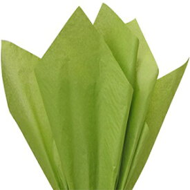A1 Bakery Supplies Oasis Green Tissue Paper 15x20" 100pk Premium Premium Quality Gift Wrap Tissue Paper