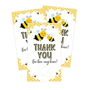 r[TL[tFCo[^OAxr[V[ap[eB[̑MtgɍœKA50JEg Your Main Event Prints Bee Thank You Favor Tags, Perfect for Baby Shower and Birthday Party Decorations and Gifts, 