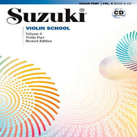 鈴木ヴァイオリンスクールVol 6 改訂版CD付き Suzuki Violin SchoolVol 6 w/ Cd Revised
