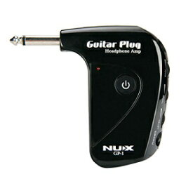NUX GP-1 ギタープラグヘッドフォンアンプ、クラシックブリティッシュディストーションエフェクト付き NUX GP-1 Guitar Plug Headphone Amp with Classic British Distortion Effect