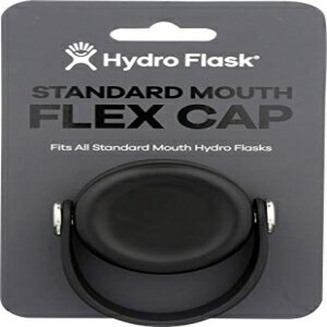Hydro Flask、スタンダードマウス フレックス キャップ ブラック Hydro Flask, Standard Mouth Flex Cap Black