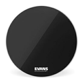 Evans Resonant Black Bassドラムヘッド、22インチ Evans Resonant Black Bass Drum Head, 22 Inch