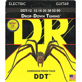 DR Strings DDT エレキギター弦 (DDT-12) DR Strings DDT Electric Guitar Strings (DDT-12)