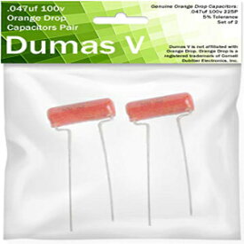 オレンジドロップコンデンサ .047uf 100v 225P (2 個セット) Dumas V Orange Drop Capacitors .047uf 100v 225P (Set of 2)