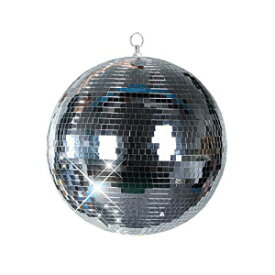 CheeseandU ミラーディスコボール 6インチ クールで楽しいシルバー ハンギングディスコボール パーティー DJ ダンスや音楽フェスティバル ステージ照明 ホームスクール クリスマス 新年パーティーの装飾に最適 CheeseandU Mirror Disco Ball 6" Cool and