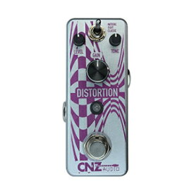 CNZ オーディオディストーションギターエフェクトペダル、トゥルーバイパス CNZ Audio Distortion Guitar Effects Pedal, True Bypass