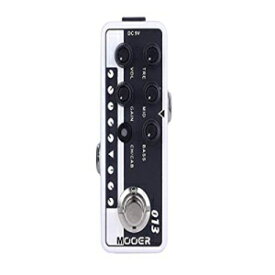 Mooer Audio Micro 013 MATCHBOX ギター プリアンプ ペダル Mooer Audio Micro 013 MATCHBOX Guitar Preamp Pedal