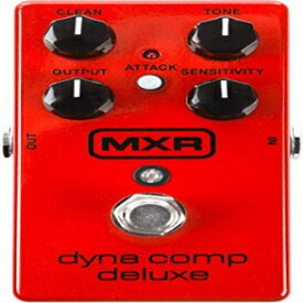 MXR Dyna Comp Deluxeコンプレッサーギターエフェクトペダル（M228） MXR Dyna Comp Deluxe Compressor Guitar Effects Pedal (M228)