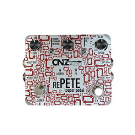 CNZ Audio Re-Pete ステレオ ルーパー ギター エフェクト ペダル、アドバンスト エフェクト、トゥルー バイパス CNZ Audio Re-Pete Stereo Looper Guitar Effects Pedal, Advanced Effects, True Bypass