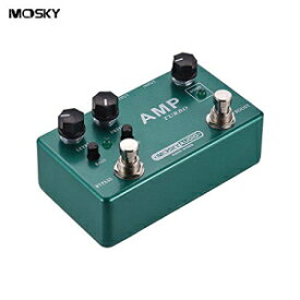 MOSKY AMP TURBO 2-in-1 ギターエフェクトペダルブースト + クラシックオーバードライブエフェクト MOSKY AMP TURBO 2-in-1 Guitar Effect Pedal Boost + Classic Overdrive Effects