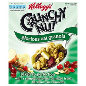 ケロッグ クランチナッツ グロリアスオーツグラノーラ フルーツ&ナッツ (380g) Kellogg's Crunchy Nut Glorious Oat Granola Fruit & Nut (380g)