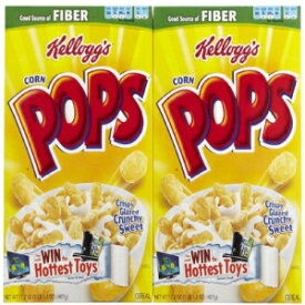 ケロッグ コーンポップス シリアル - 17.2 オンス - 2 パック Kellogg's Corn Pops Cereal-17.2 Oz-2 Pack