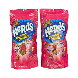 ナーズ グミ クラスター キャンディ 226.8g (2個入) Nerds Gummy Clusters Candy 8oz (Pack of 2)