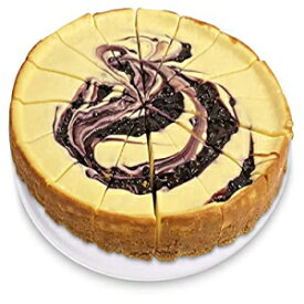ANDY ANAND CHOCOLATIER Andy Anand Lemon Blueberry Cheesecake 9" Fresh Made in Traditional Way, Amazing-Delicious-Decadent & Greeting Card, Birthday, Valentine, Christmas, Mothers day, Wedding (2 lb)
