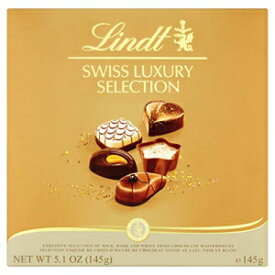 リンツ スイス ラグジュアリー チョコレート セレクション 145g (2個入) Lindt Swiss Luxury Chocolate Selection 145 g (Pack of 2)