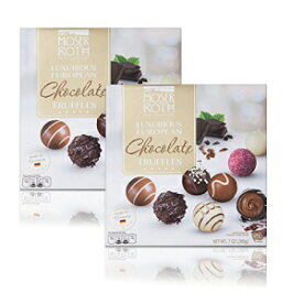 Moser Roth 豪華なヨーロピアン チョコレート トリュフ、2 パック Moser Roth Luxurious European Chocolate Truffles, 2 pack