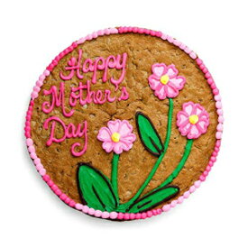 The Great Cookie 13-inch Happy Mother's Day Flower Giant Cookie Cake (Chocolate Chip)