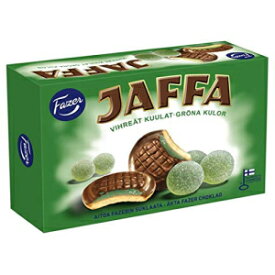 Fazer Jaffa グリーンゼリー チョコレート 300g 12箱 Fazer Jaffa Green jellies Chocolate 12 Boxes of 300g