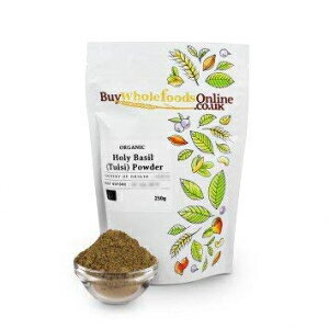 Buy Whole Foods Organic Holy Basil (Tulsi) Powder (250g)