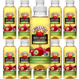 Apple & Eve アップルジュース、100 % ジュース、砂糖無添加、10 オンス、10 個パック Apple & Eve Apple Juice, 100 % Juice, No Sugar Added, 10 oz, Pack of 10