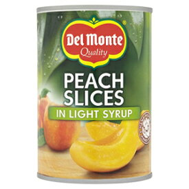 デルモンテ ピーチスライス シロップ漬け 420 g (12 パック) Del Monte Peach Slices in Syrup 420 g (Pack of 12)