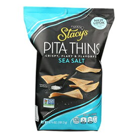 Stacy's Pita Chips Simply Naked Pita Chips - 8 個入りケース - 6.75 オンス Stacy's Pita Chips Simply Naked Pita Chips - Case of 8 - 6.75 oz.