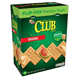 Keebler クラブ クラッカー スナック スタック 2.08 オンス、24 カラット A1 Keebler Club Crackers Snack Stacks 2.08 oz., 24 ct. A1