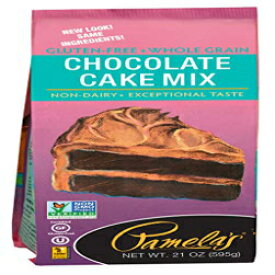 Pamela's Products チョコレートケーキミックス グルテンフリー (6x21オンス) Pamela's Products Chocolate Cake Mix Gluten Free ( 6x21 Oz)