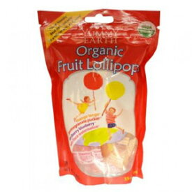 ヤミー アース フルーツ ポップ PC ロリポップ (6x3 オンス) Yummy Earth Fruit Pop Pc Lollipop ( 6x3 OZ)