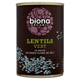 ビオナ オーガニック レンズ豆 ヴェール - 400g Biona Organic Lentils Vert - 400g