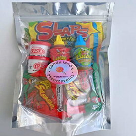 Slaps ロリポップキャンディ DIY キット - TikTok で有名 - メキシコのキャンディのミックスフレーバー Candy Land’s Assortments Slaps Lollipop Candy DIY Kit- TikTok Famous - Mix Flavors of Mexican Candy