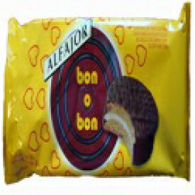 Bon O Bon ミルクチョコレート アルファホーレス 2 パック 1 パッケージあたり 6 枚のクッキー Bon O Bon Milk Chocolate Alfajores 2 Pack 6 Cookies Per Package