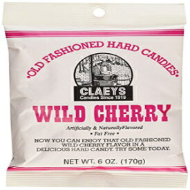 YANKEETRADERS Claeys Wild Cherry Sanded Candy Drops ~ 2 Lbs ~ Old Fashioned Flavor