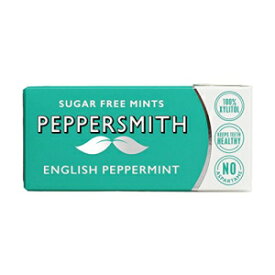 ペッパースミス キシリトール ナチュラル イングリッシュ ペパーミント ミント 12 x 0.52 オンス パック Peppersmith Xylitol Natural English Peppermint Mints 12 x 0.52oz pack