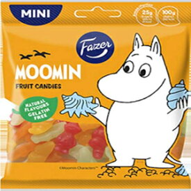 Fazer ムーミン フルーツスイーツグミ 80g 2パック 2.8オンス Fazer Moomin Fruit Sweets Gummy 2 Packs of 80g 2.8 oz