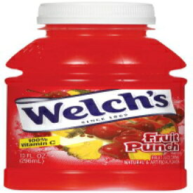 Welch's フルーツポンチ 10オンスボトル (24個パック) Welch's Fruit Punch, 10-Ounce Bottles (Pack of 24)