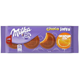 ミルカ チョコジャファ オレンジチョコレートがけスポンジケーキ(クッキー) 【2個入】 Milka Chocojaffa Orange Chocolate Covered Sponge Cake (Cookies) [Pack of 2]